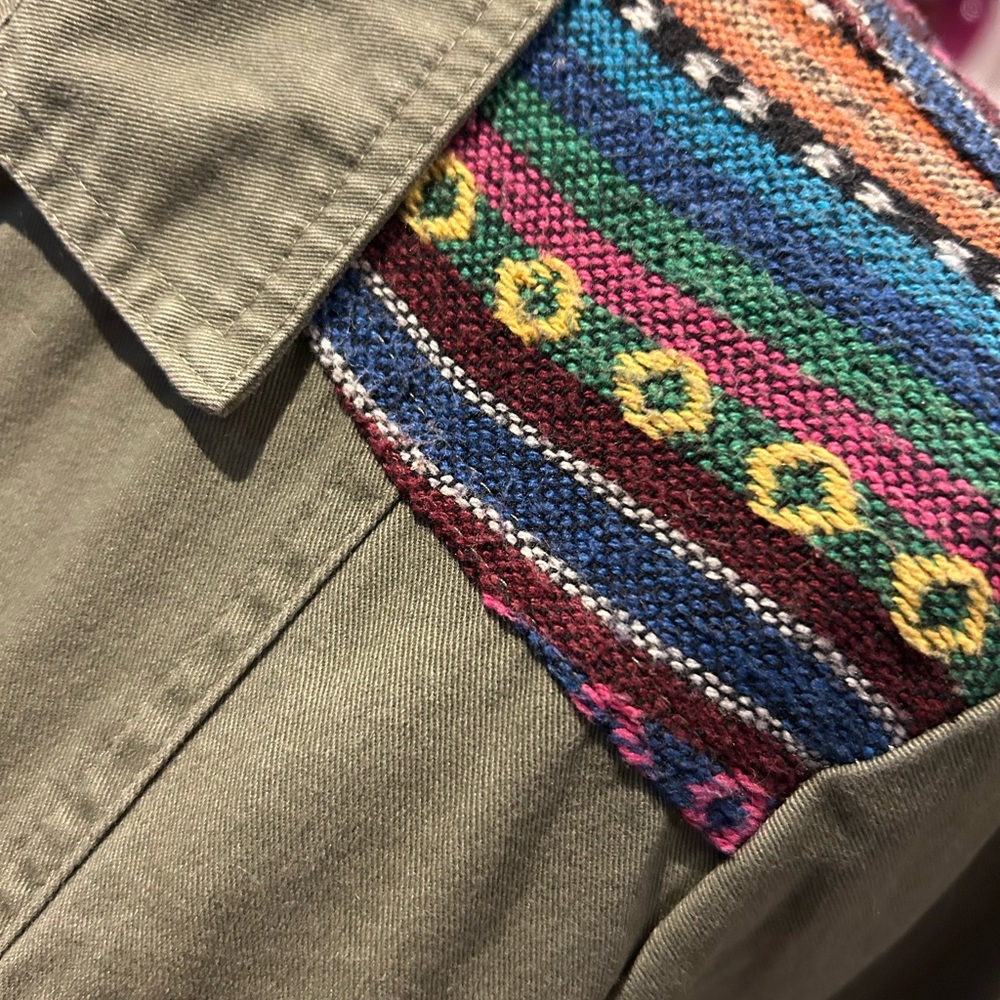 New Look Boho Drawstring Military Jacket - Picture 6 of 8